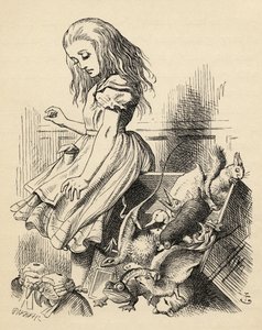 Alice géante renverse la boîte du jury, de 